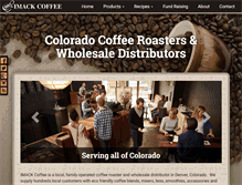 Tablet Screenshot of coloradocoffeecompany.net